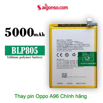 Thay pin Oppo A96